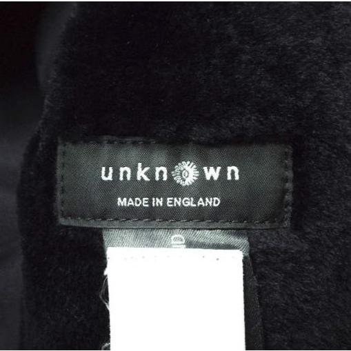 UNKNOWN アンノウン イギリス製 フーデッドムートンコート ?32-08-25-08192 Free ネイビー 羊革 シープ アウター g14674 |  | 06