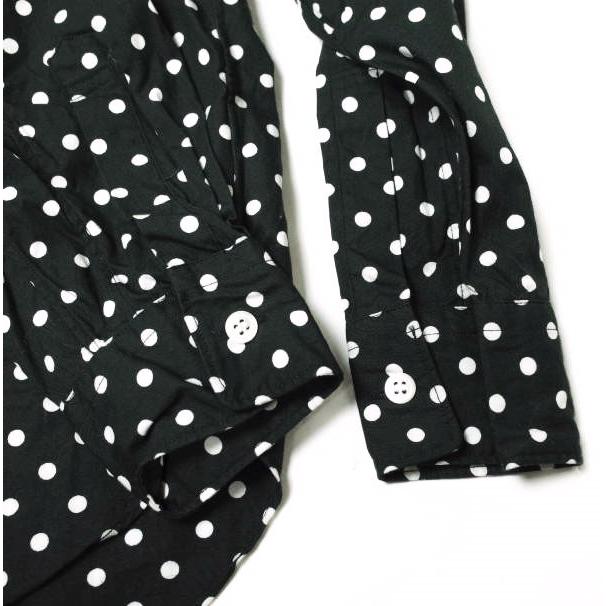 COMME des GARÇONS ドット柄 メンズ シャツジャケット CDG COMME des GARCONS コムデギャルソン 日本製 POLKA DOT