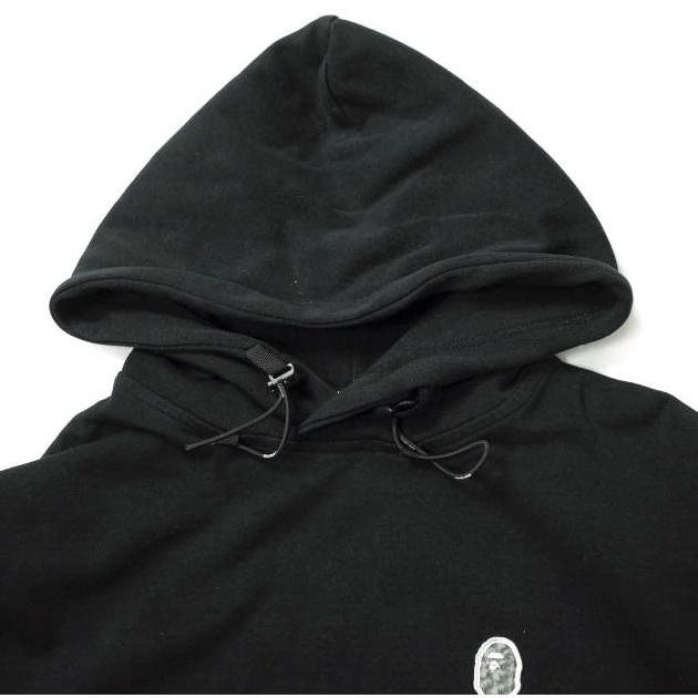 A BATHING APE ア ベイシング エイプ HEAD PATCH PULLOVER HOODIE
