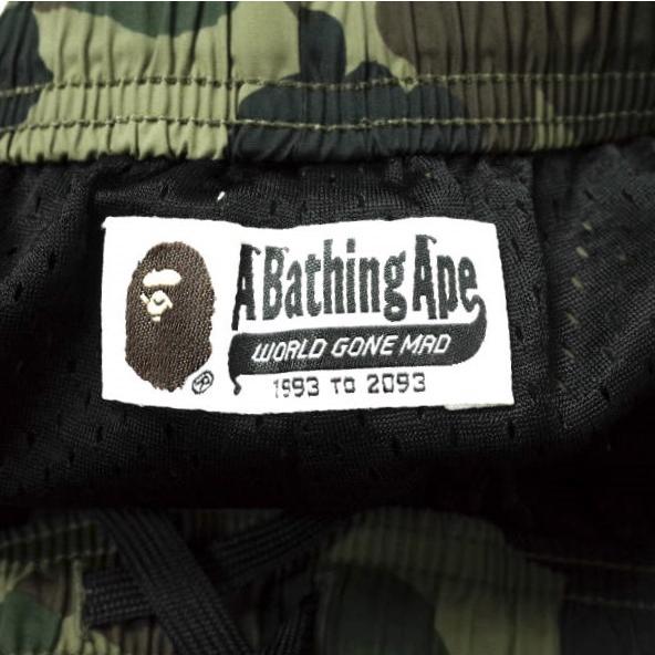 A BATHING APE ア ベイシング エイプ 1ST CAMO BEACH PANTS カモフラージュベンチパンツ 001SPF301002X M グリーン BAPE ショーツ g14695 |  | 03