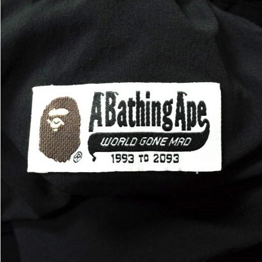A BATHING APE ア ベイシング エイプ HEAD PATCH NYLON EASY PANTS ベルテッドナイロンイージーパンツ 001PTG301015X S ブラック g14697 |  | 02