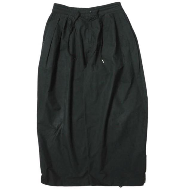 SASQUATCHfabrix. サスクワァッチファブリックス 日本製 Nylon Wide Pant ナイロンワイドパンツ 16SS-PA9-005 M ブラック バギー g14752 | 