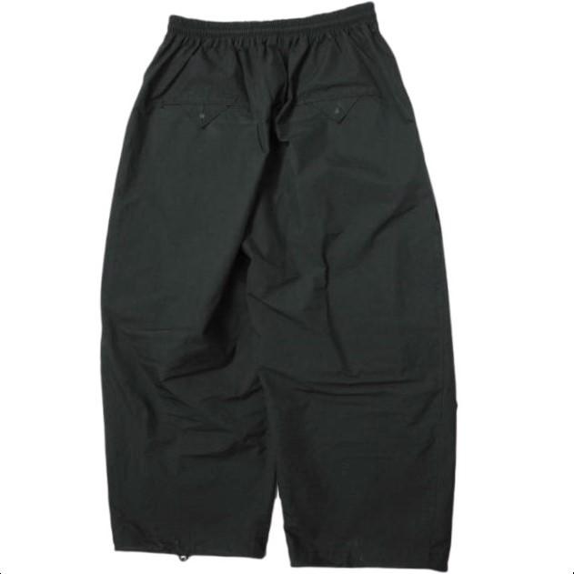 SASQUATCHfabrix. サスクワァッチファブリックス 日本製 Nylon Wide Pant ナイロンワイドパンツ 16SS-PA9-005 M ブラック バギー g14752 |  | 01