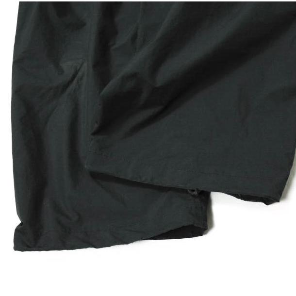 SASQUATCHfabrix. サスクワァッチファブリックス 日本製 Nylon Wide Pant ナイロンワイドパンツ 16SS-PA9-005 M ブラック バギー g14752 |  | 06