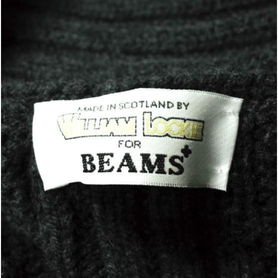 WILLIAM LOCKIE x BEAMS PLUS ウィリアムロッキー 20AW STEWART SHAWL CABLE ケーブルショールカラーカーディガン 11-15-1137-048 S g14774 |  | 06