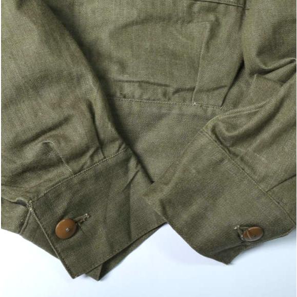 UK ARMY イギリス軍 1950s Green Denim Blouses バトルドレスジャケット 4 OLIVE British Military ヴィンテージ VINTAGE デニムジャケット |  | 05