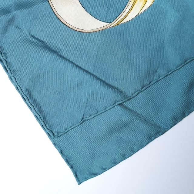 HERMES エルメス カレ90 MEUTES ヴィンテージ 猟犬 シルクスカーフ BLUE 馬柄 総柄 g14807 |  | 07