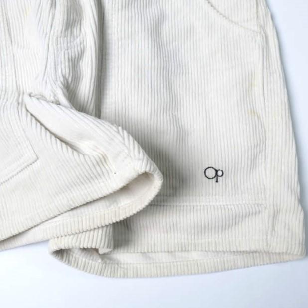 ocean pacific オーシャンパシフィック 日本製 コーデュロイベイカーショーツ 518767 M OFF WHITE イージー ショートパンツ CORD ロゴ刺繍 |  | 04