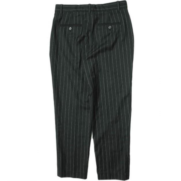 POLO RALPH LAUREN ポロ・ラルフローレン ピンストライプノープリーツスラックス 211718580001 0 ブラック パンツ テーパード g14842 |  | 01