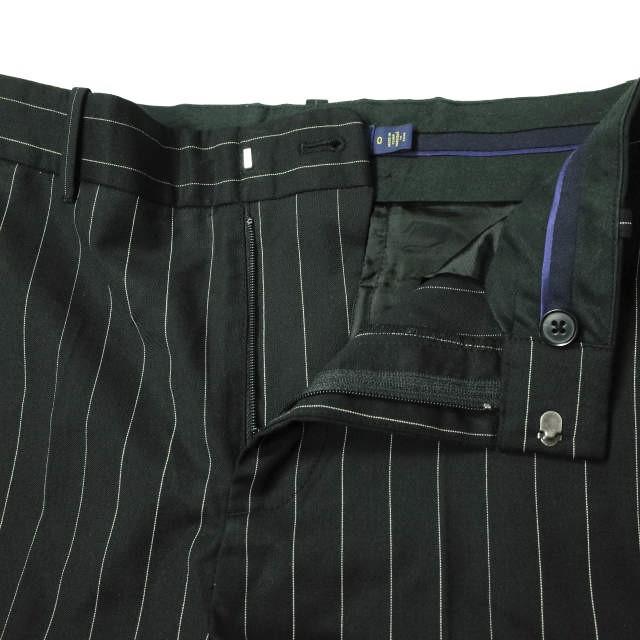 POLO RALPH LAUREN ポロ・ラルフローレン ピンストライプノープリーツスラックス 211718580001 0 ブラック パンツ テーパード g14842 |  | 04