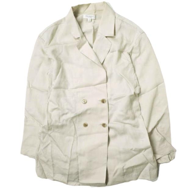 BEAUTY＆YOUTH UNITED ARROWS ビューティーアンドユース 日本製 リヨセルナイロン4ボタンシャツジャケット 1611-144-2067 S ベージュ | 