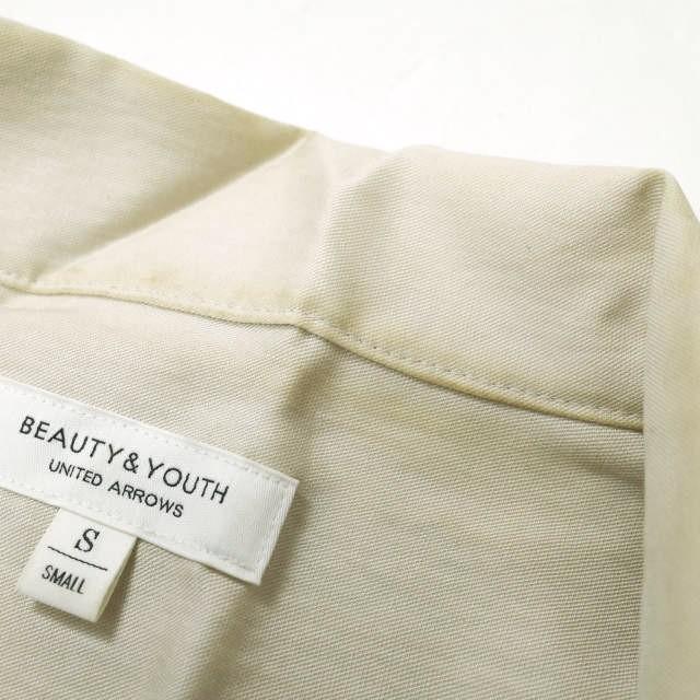 BEAUTY＆YOUTH UNITED ARROWS ビューティーアンドユース 日本製 リヨセルナイロン4ボタンシャツジャケット 1611-144-2067 S ベージュ |  | 05