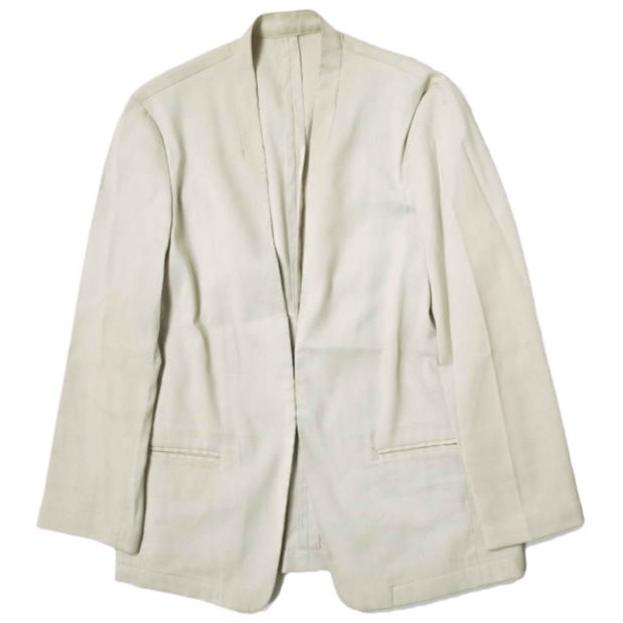 BEAUTY＆YOUTH UNITED ARROWS ビューティーアンドユース オックスフォードカラーレスジャケット 1622-126-0413 S ベージュ ノーカラー | 