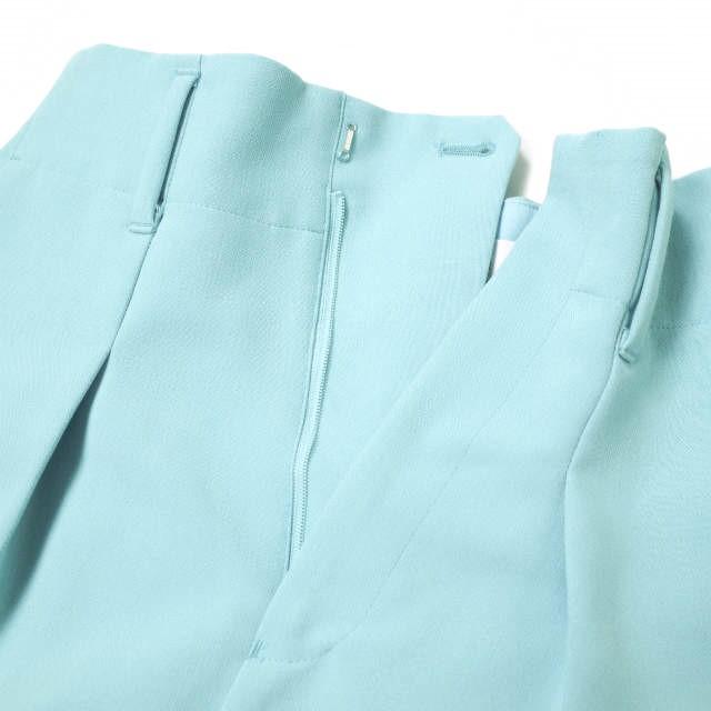 ADAM ET ROPE アダムエロペ 22AW サステナブル バナナコクーンシルエットパンツ GAS22080 36 サックスブルー 1タック ボトムス g14875 |  | 04