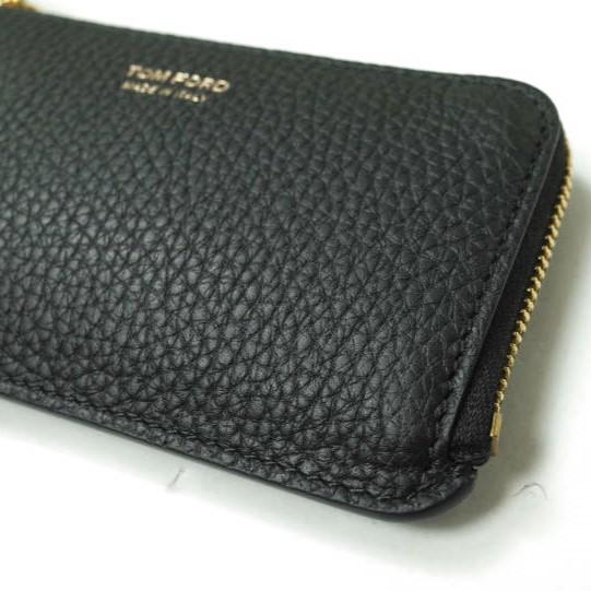 新品 TOM FORD トムフォード MEDIUM ZIP WALLET WITH CARD SLOT