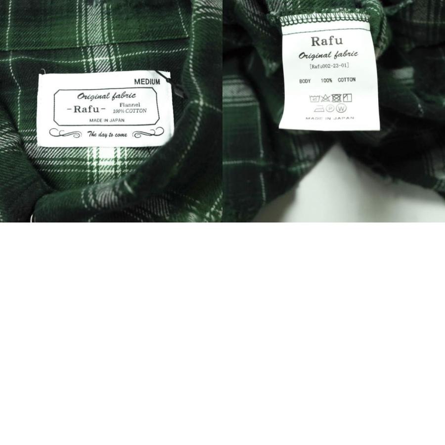 Rafu ラフ 23SS 日本製 Western shirt ダメージ加工チェック Rafu ラフ 23SS 日本製 Western shirt ダメージ加工チェック