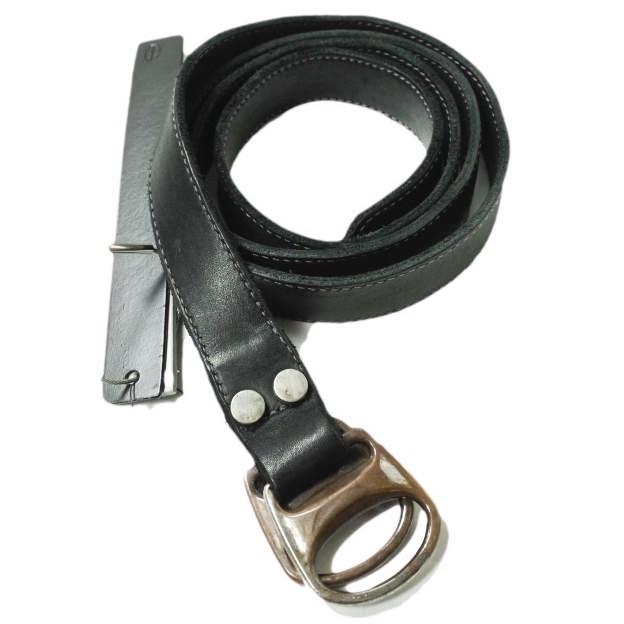 incarnation インカネーション CALF SHOULDER LEATHER BELT D-RING #2 カーフショルダーレザーベルト Dリング 32514-8817 ブラック g14913 | 