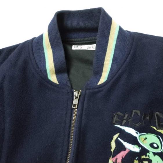 C.E シーイー 日本製 CoBrA ZIP JACKET メルトンジップアップジャケット XL NAVY スタジアムジャンパー CAV EMPT スタジャン g14934 |  | 03