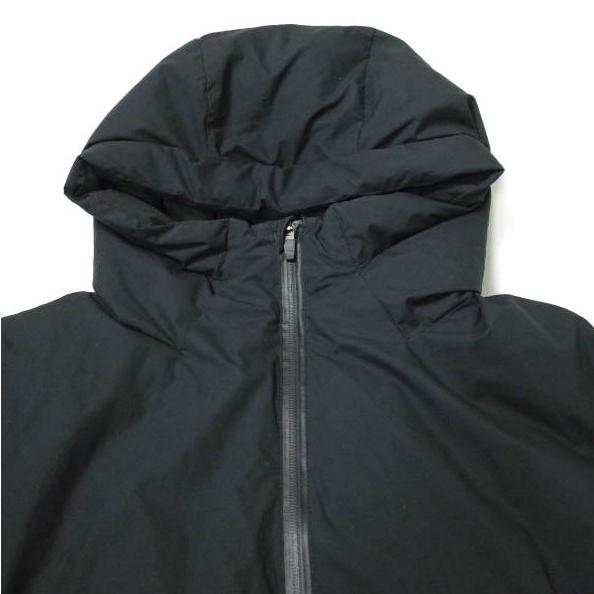 新品タグ付き／無印良品／大きいサイズXL／ブラック フード付きダウンジャケット 新品タグ付き／無印良品／大きいサイズXL／ブラック フード付き