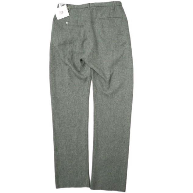 新品 mando マンド 20AW 日本製 PE TWEED TUCK SARROUEL PANTS ポリエステルツイード 2タックサルエルパンツ 20398-005 1 GRAY g14957 |  | 01