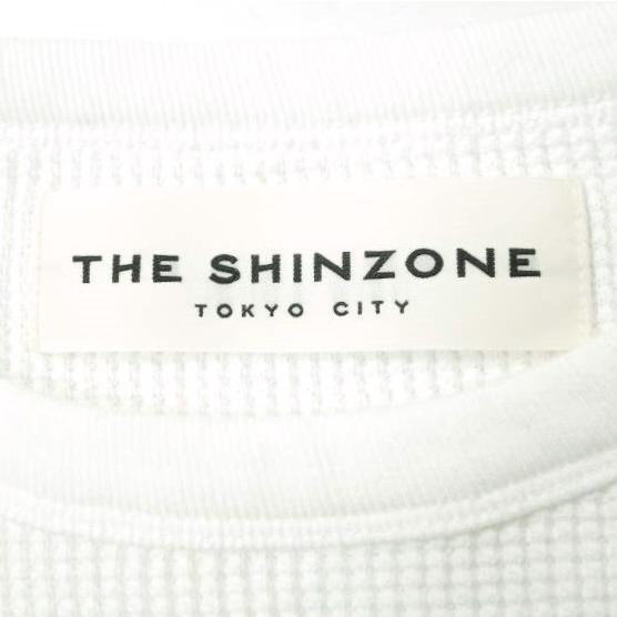 THE SHINZONE ザ シンゾーン 23AW 日本製 WAFFLE PO ワッフルプルオーバー 22MMSCU20 Free ホワイト サーマル オーバーサイズ g15000 |  | 03
