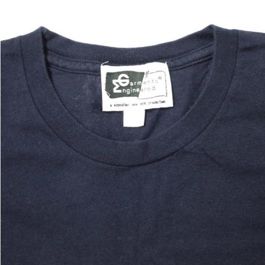 Engineered Garments エンジニアードガーメンツ Printed Pocket T-Shirt プリントポケットTシャツ L ネイビー American Apparel g15027｜looponline｜04