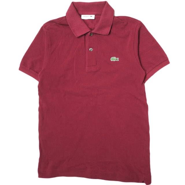 ラコステ 鹿の子 ポロシャツ L1212 国内正規 日本製 LACOSTE LACOSTE ラコステ ポロシャツ 半袖 鹿の子 ワンポイント 無地
