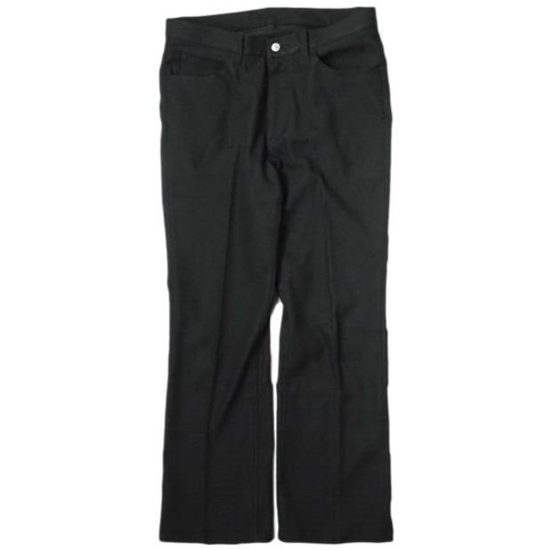 BEAUTY＆YOUTH UNITED ARROWS ビューティーアンドユース アローズ POLY/TWL 5P スプレッドパンツ 1214-173-7526 XL ブラック フレア g15041 | 