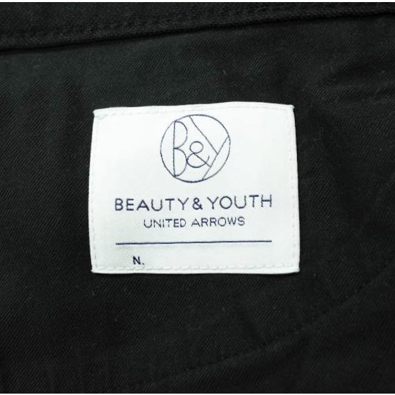 BEAUTY＆YOUTH UNITED ARROWS ビューティーアンドユース アローズ POLY/TWL 5P スプレッドパンツ 1214-173-7526 XL ブラック フレア g15041 |  | 07