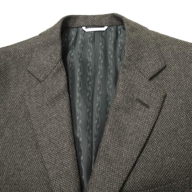 KENNETH FIELD ケネスフィールド BIRDS EYE WOOL FLANNEL SUITS 60s SPORTS COAT ＆ TRIM TROUSER 1P BROWN スーツ セットアップ g15050 |  | 05