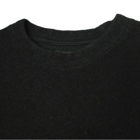 08sircus ゼロエイトサーカス wool pile boa crew neck 圧縮ウール パイルボアクルーネック S17AM-CS02 4 ブラック セーター ニット g15065 |  | 03