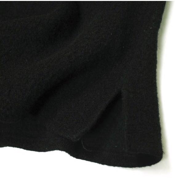 08sircus ゼロエイトサーカス wool pile boa crew neck 圧縮ウール パイルボアクルーネック S17AM-CS02 4 ブラック セーター ニット g15065 |  | 05