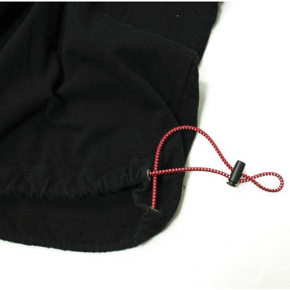 UNRAVEL PROJECT アンレーベルプロジェクト JERSEY DRAWSTRING HOODIE ワッフルレイヤード プルオーバーパーカー S ブラック BEN TAVERNITI |  | 05