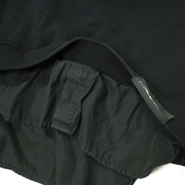 3.1 Phillip Lim フィリップリム SS SWEATSHIRT W POPLIN SHIRT TALL シャツレイヤード ショートスリーブスウェット F181-2485LWFM M Black |  | 06