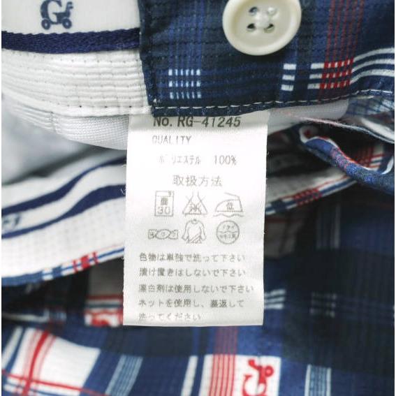 RUSSELUNO ラッセルノ ポリエステルメッシュ チェックプリントショーツ RG-41245 4 BLUE ゴルフウェア GAEEGA ショートパンツ ボトムス |  | 07