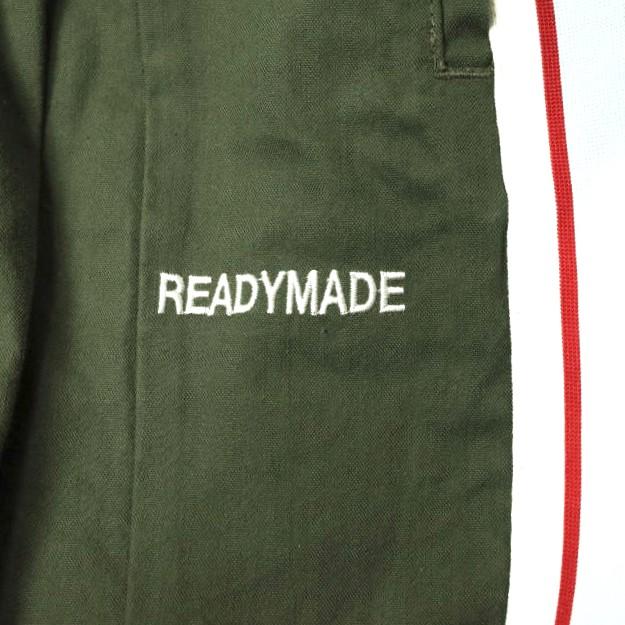 READYMADE レディメイド 日本製 SIDE SNAP TRACK PANTS テントシェル サイドスナップトラックパンツ 1 KHAKI リメイク イージー g15101 |  | 03