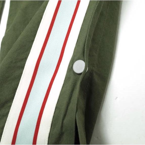 READYMADE レディメイド 日本製 SIDE SNAP TRACK PANTS テントシェル サイドスナップトラックパンツ 1 KHAKI リメイク イージー g15101 |  | 04