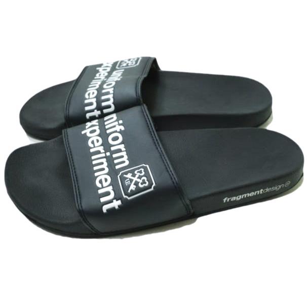 uniform experiment x FRAGMENT DESIGN ユニフォームエクスペリメント 19SS 別注 SHOWER SLIDES シャワーサンダル UE-190122 US9/27cm NAVY |  | 01