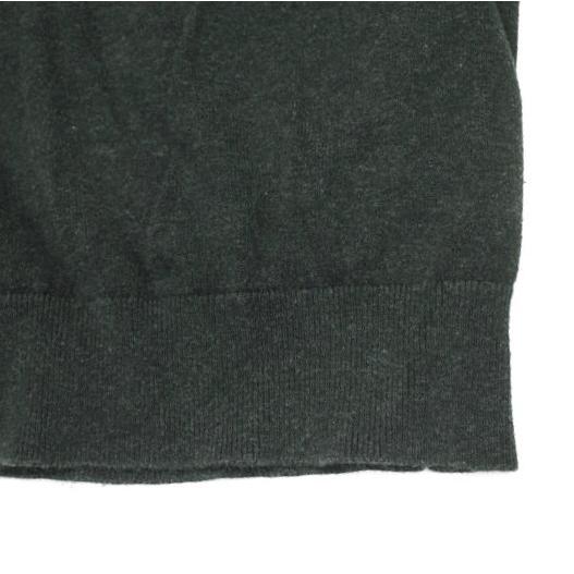 DENHAM デンハム Vガゼット付き ハイゲージコットン ラグランクルーネックニット 01-16-07-53-001 S グレー セーター プルオーバー |  | 04