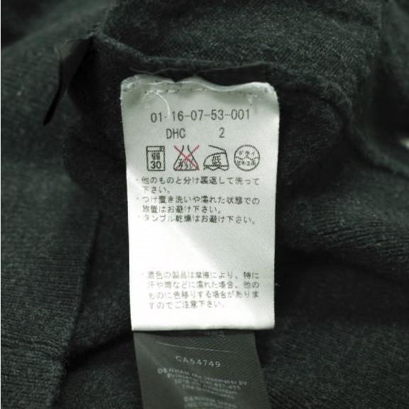 DENHAM デンハム Vガゼット付き ハイゲージコットン ラグランクルーネックニット 01-16-07-53-001 S グレー セーター プルオーバー |  | 06