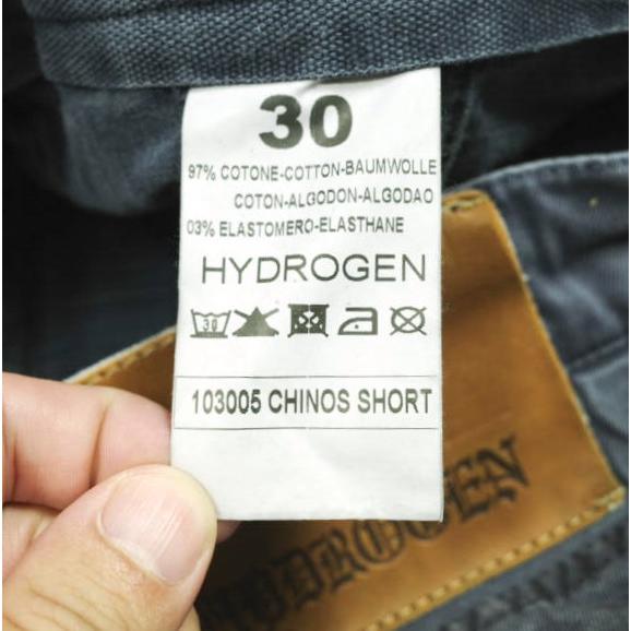 HYDROGEN ハイドロゲン 103005 CHINOS SHORTS コットンストレッチ チノショーツ HYF2300632 30 NAVY ショートパンツ ボトムス g15179 |  | 06