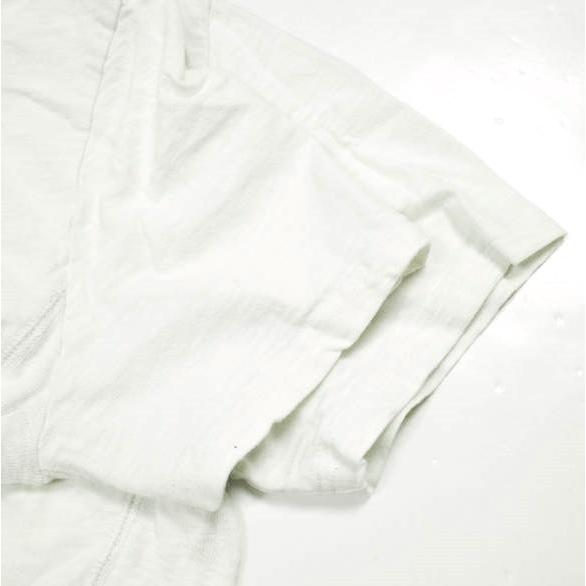 1piu1uguale3 RELAX ウノピゥウノウグァーレトレ リラックス 折り鶴ワンポイント刺繍 VネックTシャツ M ホワイト 半袖 トップス g15189 |  | 04