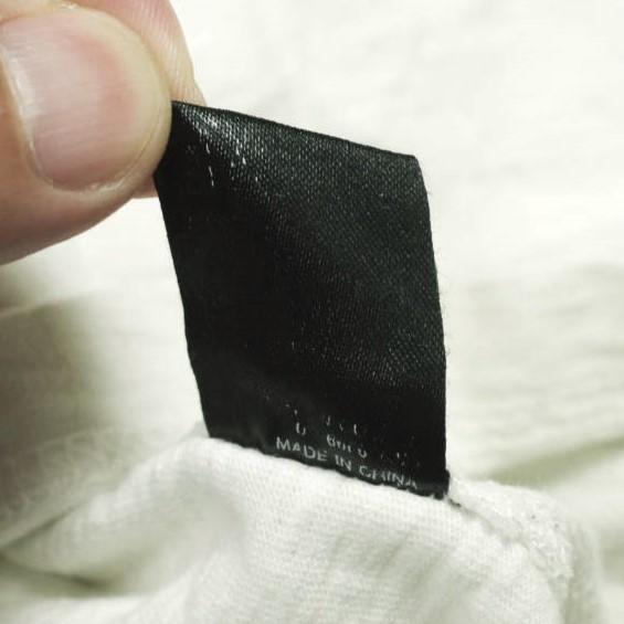 1piu1uguale3 RELAX ウノピゥウノウグァーレトレ リラックス 折り鶴ワンポイント刺繍 VネックTシャツ M ホワイト 半袖 トップス g15189 |  | 06