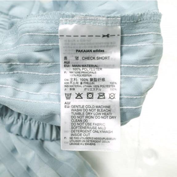 adidas Originals アディダス オリジナルス CHECK SHORT チェックショーツ DV3113 L(JPN) ライトブルー イージー ショートパンツ g15200 |  | 06
