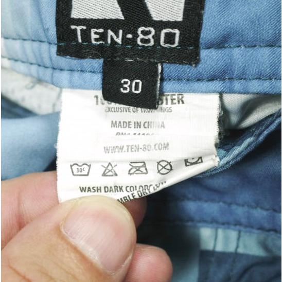 TEN-80 テンエイティー サーフショーツ 30 Blue チェック ボード ショートパンツ ボトムス g15202 |  | 07