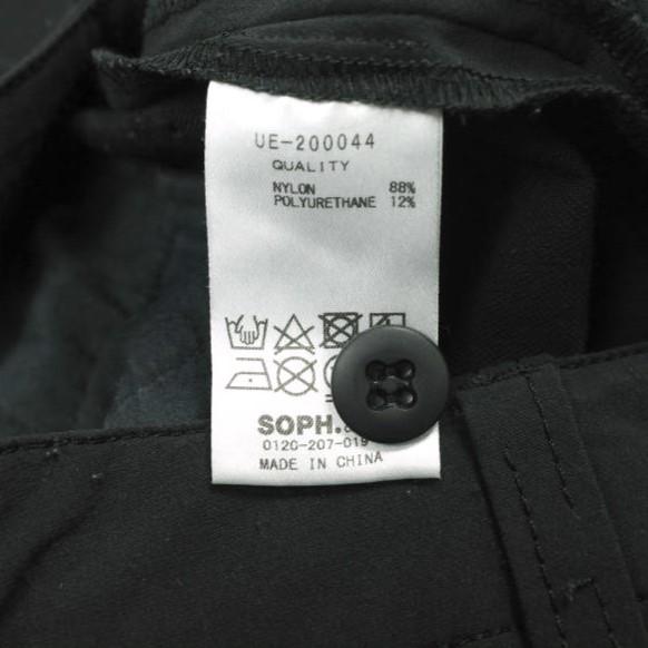 uniform experiment ユニフォームエクスペリメント 20SS STRETCH POPLIN SIDE POCKET TAPERED PANTS テーパードパンツ UE-200044 2 BLACK |  | 08