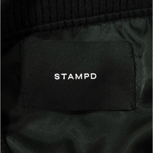 STAMPD スタンプド Camouflage Tech Zip Bomber Jacket カモフラージュボンバージャケット L Black Camo MA-1 フライト 中綿 g15231 |  | 02