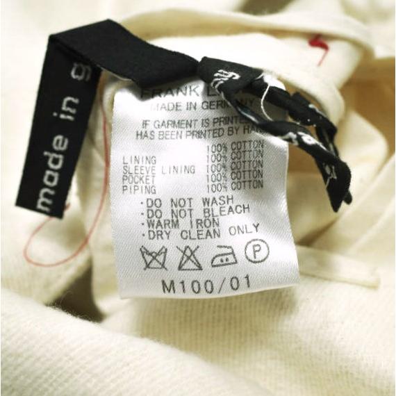 FRANK LEDER フランクリーダー ドイツ製 DEUTSCHELEDER JACKET ジャーマンレザー 2B ジャケット 0723085 S NATURAL テーラード g15246 |  | 07