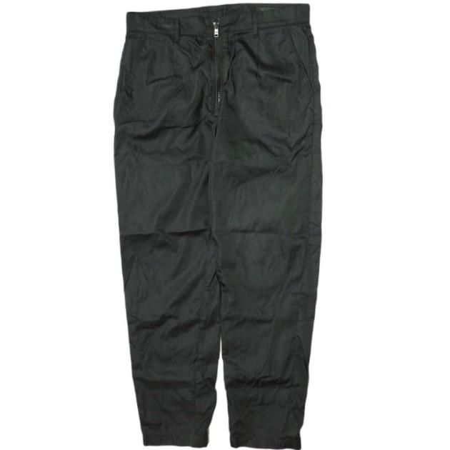 PRADA プラダ 19AW ジップデザイン ナイロンテーパードパンツ ACU1 2019 2716 SPH S192 I18 46 ブラック ボトムス g15280 | 