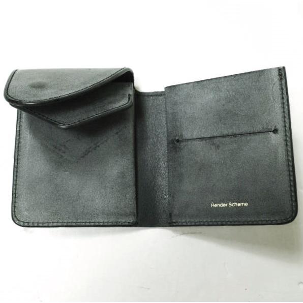 新品 Hender Scheme エンダースキーマ 日本製 wallet ウォレット de-rc-wlt ブラック レザー 二つ折り財布 g15298 |  | 02